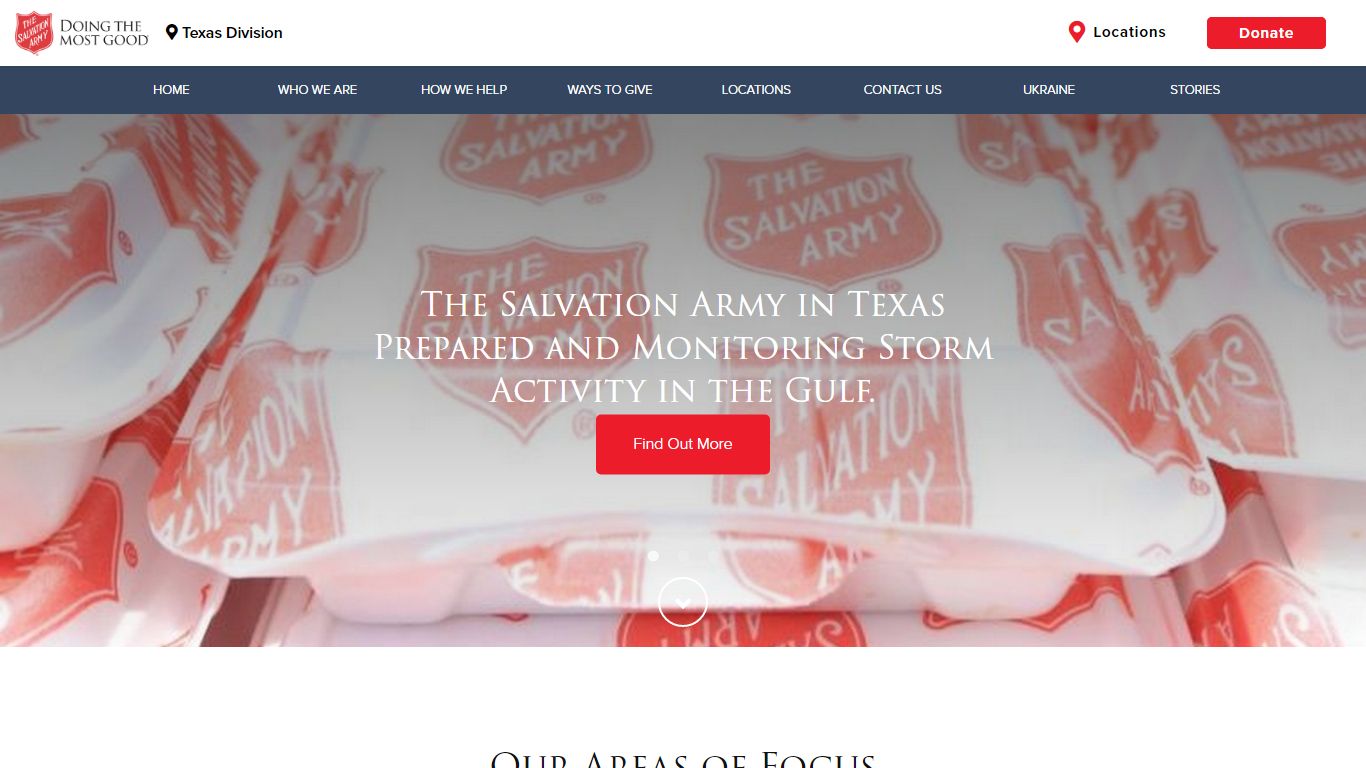 Salvation Army Texas